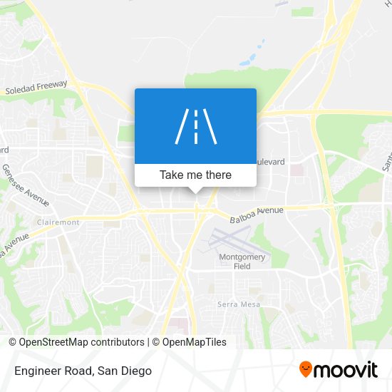 Mapa de Engineer Road