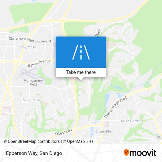 Mapa de Epperson Way