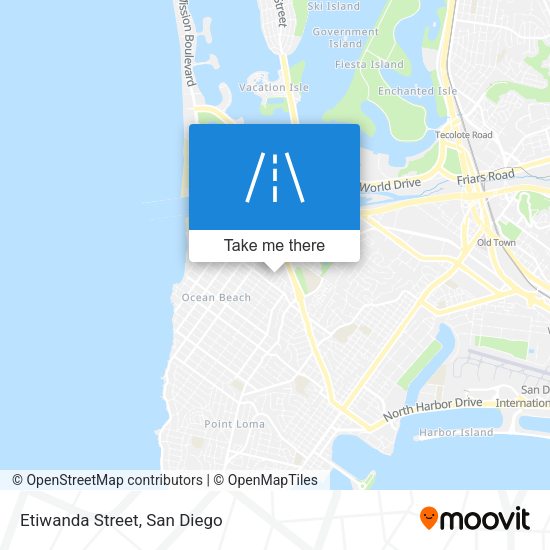 Mapa de Etiwanda Street