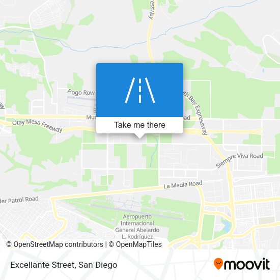 Mapa de Excellante Street