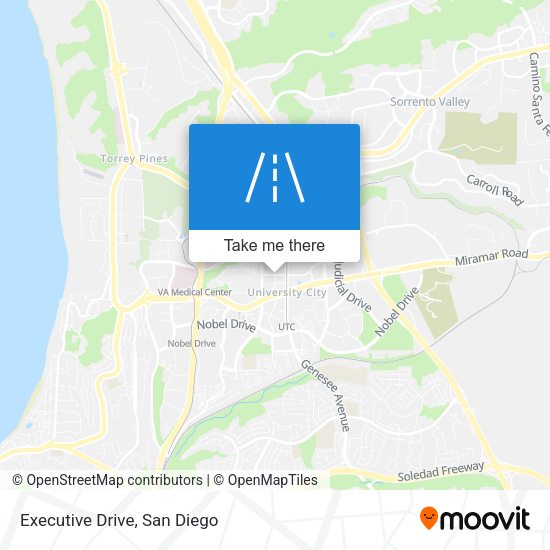 Executive Drive map