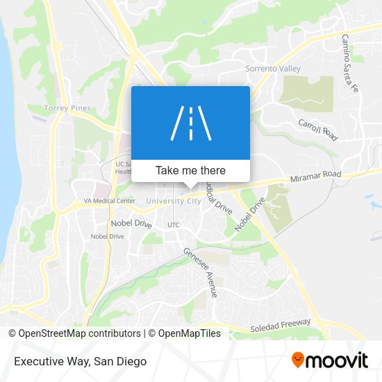 Mapa de Executive Way
