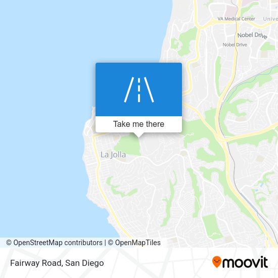 Mapa de Fairway Road