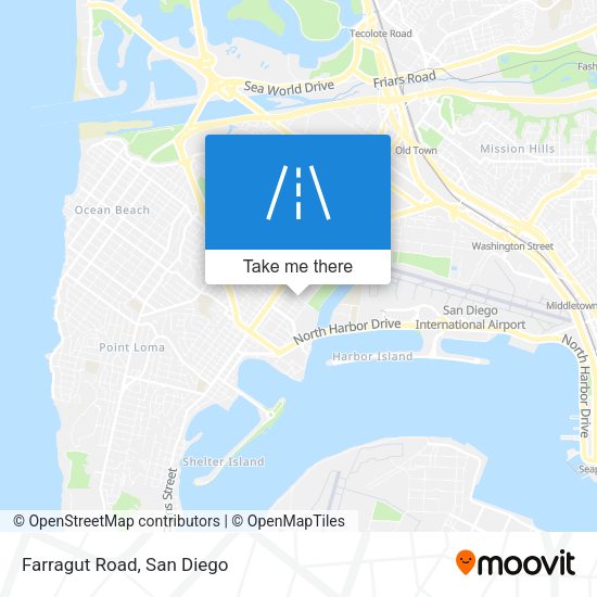 Mapa de Farragut Road