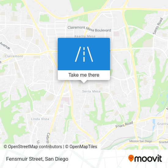 Mapa de Fensmuir Street