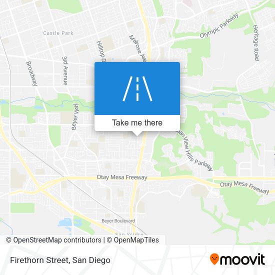 Mapa de Firethorn Street
