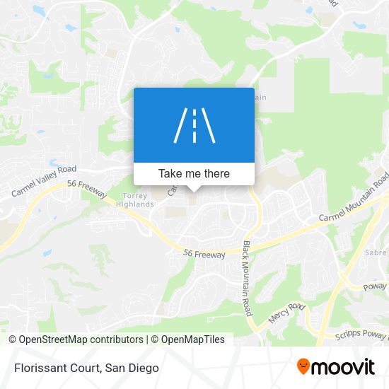 Mapa de Florissant Court