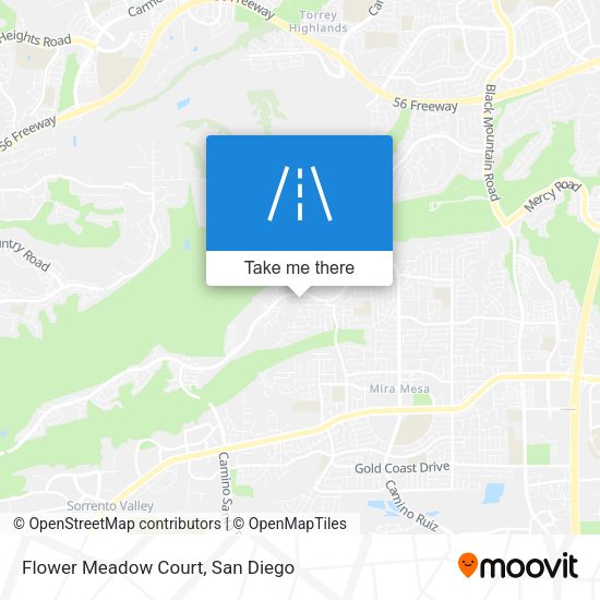 Flower Meadow Court map