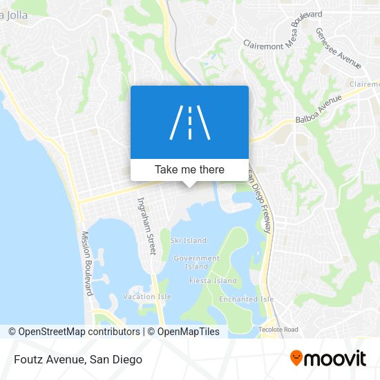 Mapa de Foutz Avenue