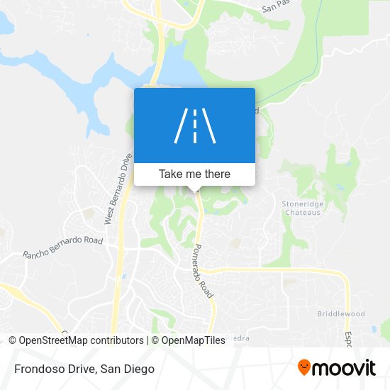 Mapa de Frondoso Drive