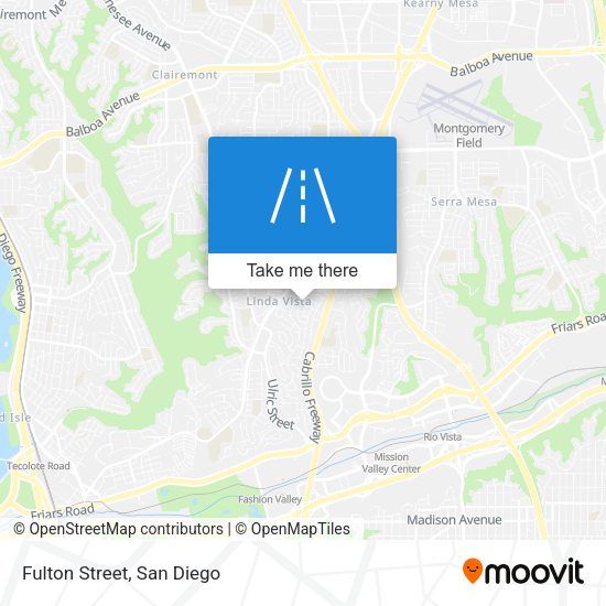 Mapa de Fulton Street