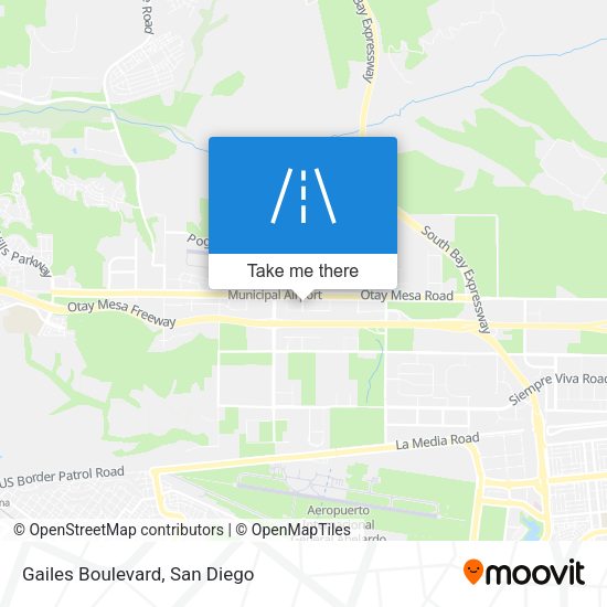 Mapa de Gailes Boulevard