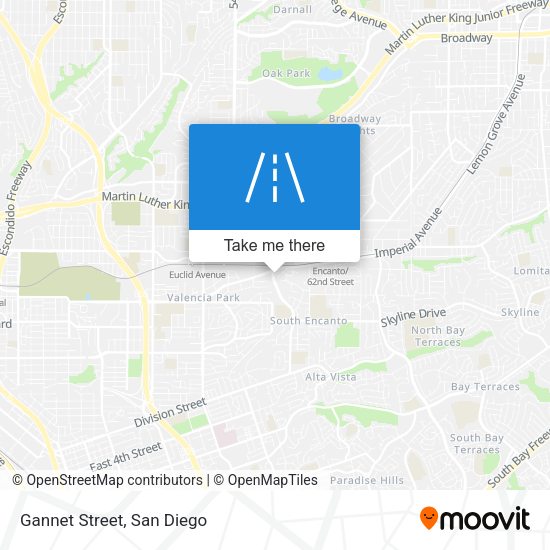 Mapa de Gannet Street