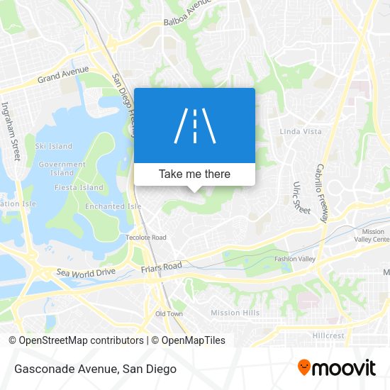 Mapa de Gasconade Avenue
