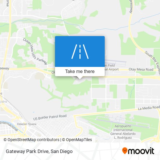 Gateway Park Drive map