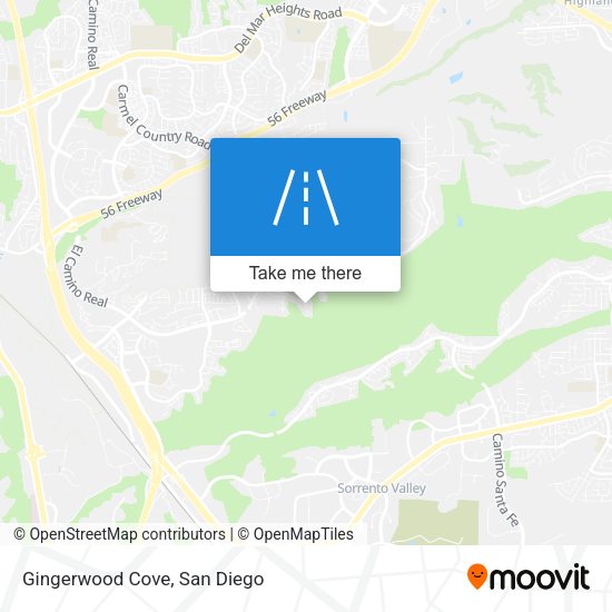 Mapa de Gingerwood Cove
