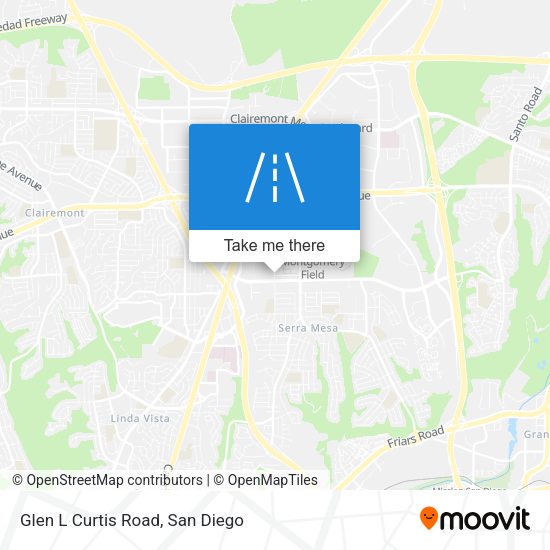 Glen L Curtis Road map