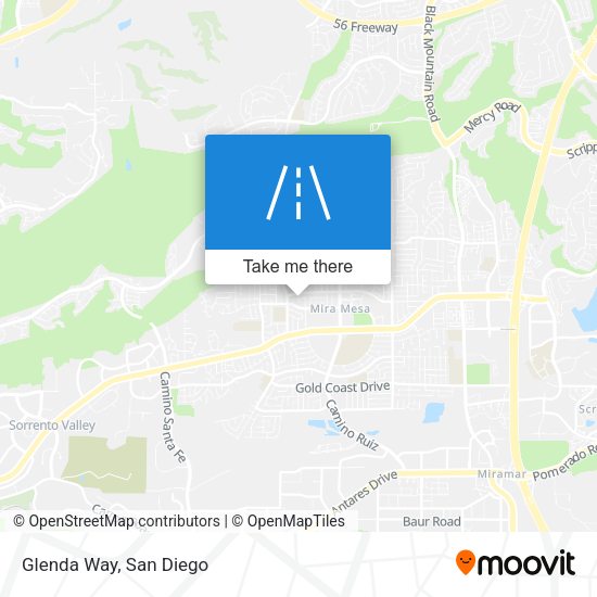 Mapa de Glenda Way