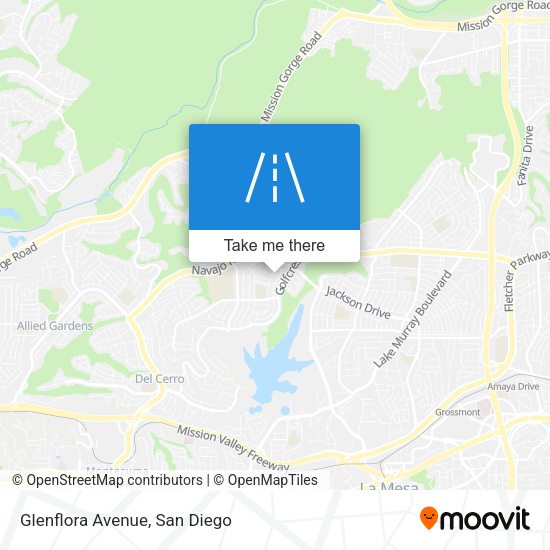 Mapa de Glenflora Avenue