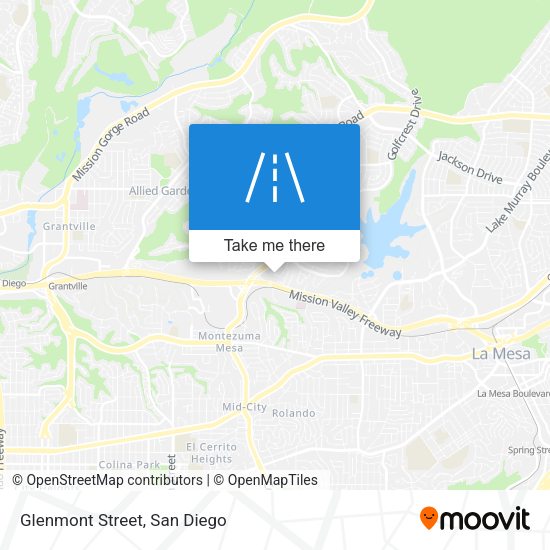 Mapa de Glenmont Street
