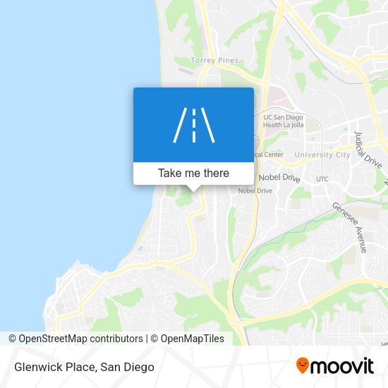Mapa de Glenwick Place