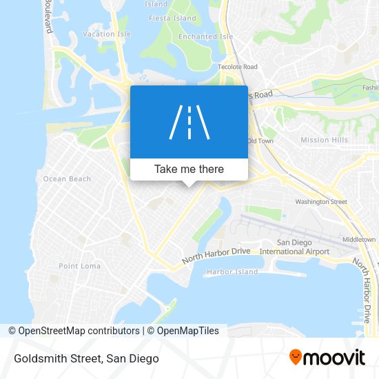 Mapa de Goldsmith Street