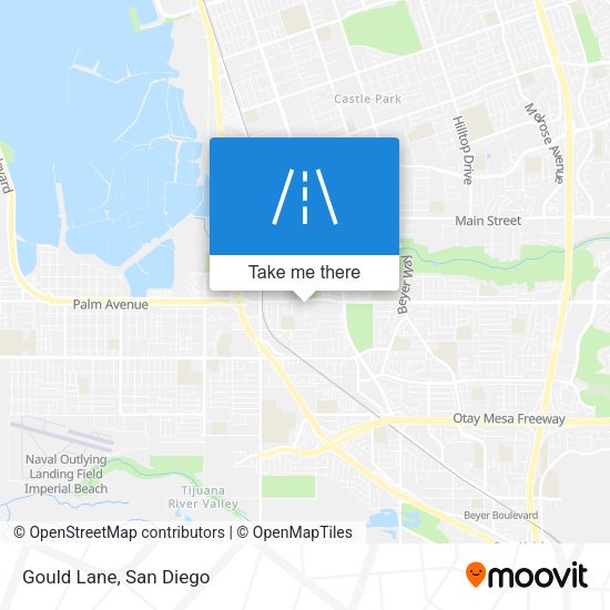 Mapa de Gould Lane