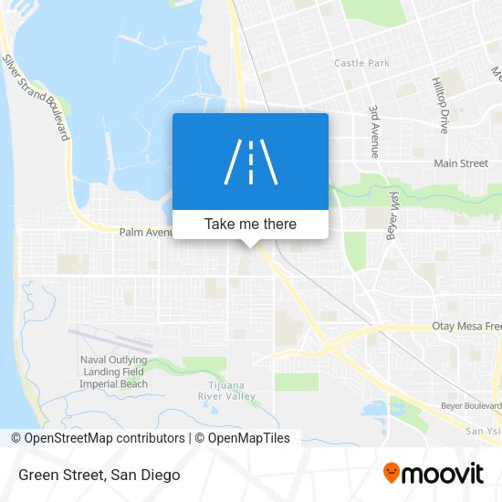 Mapa de Green Street