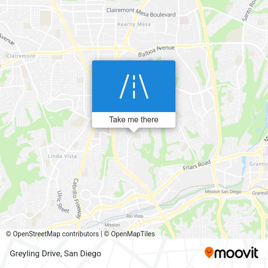 Mapa de Greyling Drive