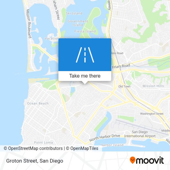 Mapa de Groton Street
