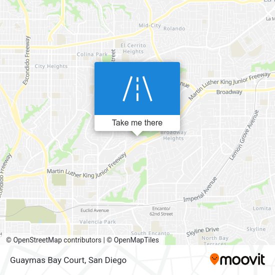Mapa de Guaymas Bay Court