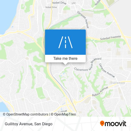 Mapa de Guilitoy Avenue