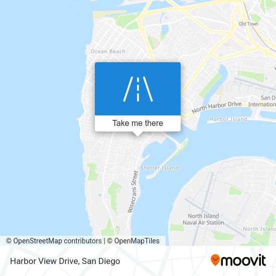 Mapa de Harbor View Drive