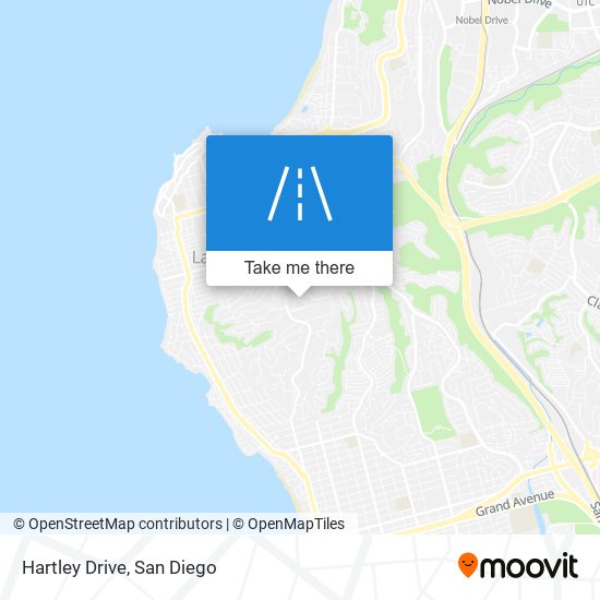 Mapa de Hartley Drive