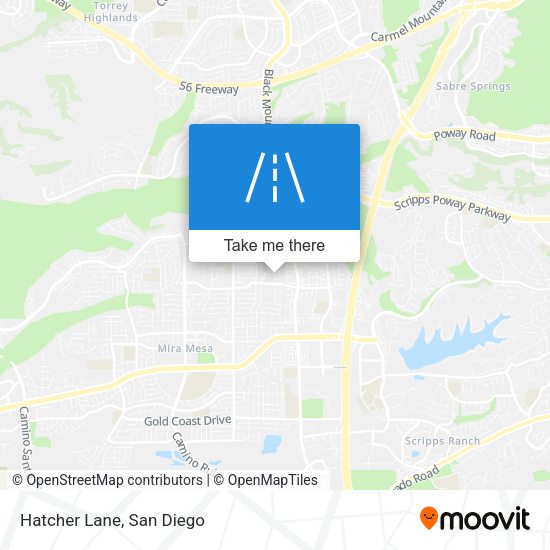 Mapa de Hatcher Lane