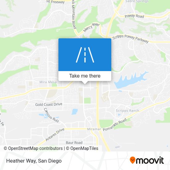 Mapa de Heather Way