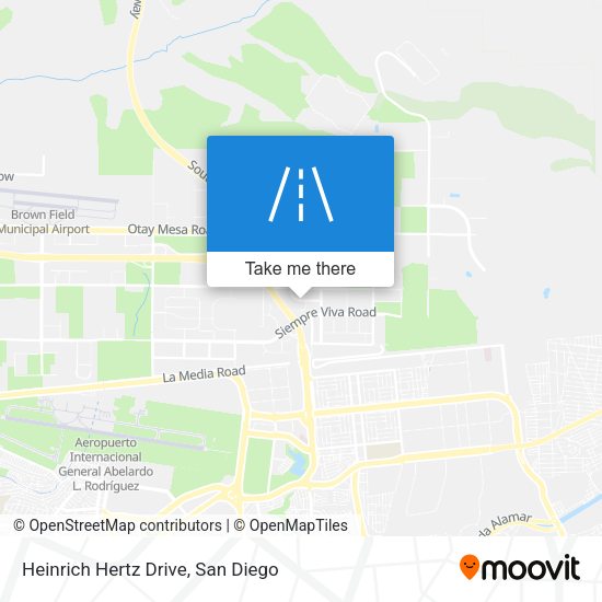 Heinrich Hertz Drive map