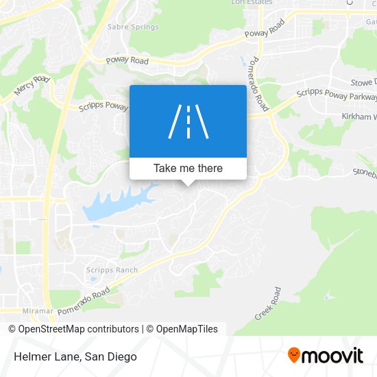 Mapa de Helmer Lane