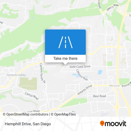 Mapa de Hemphill Drive
