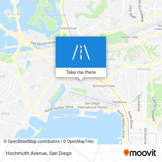 Mapa de Hochmuth Avenue