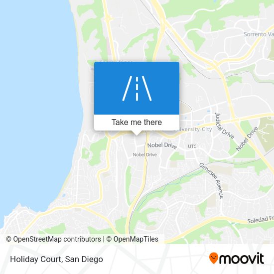 Mapa de Holiday Court