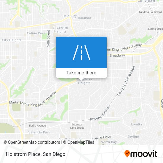 Mapa de Holstrom Place