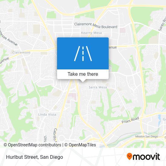 Mapa de Hurlbut Street