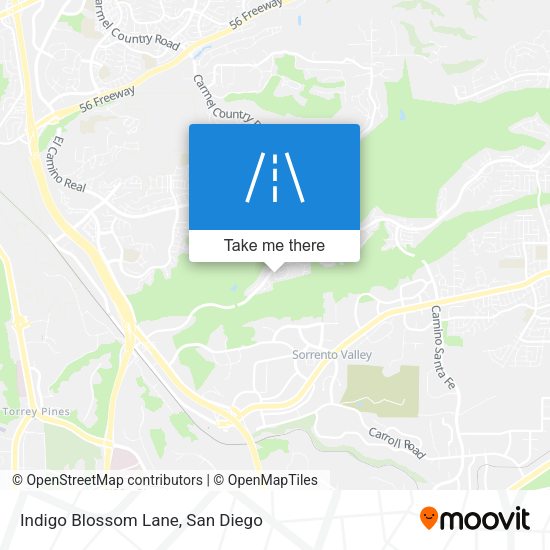 Mapa de Indigo Blossom Lane