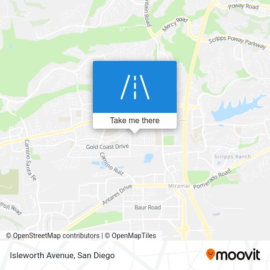 Mapa de Isleworth Avenue