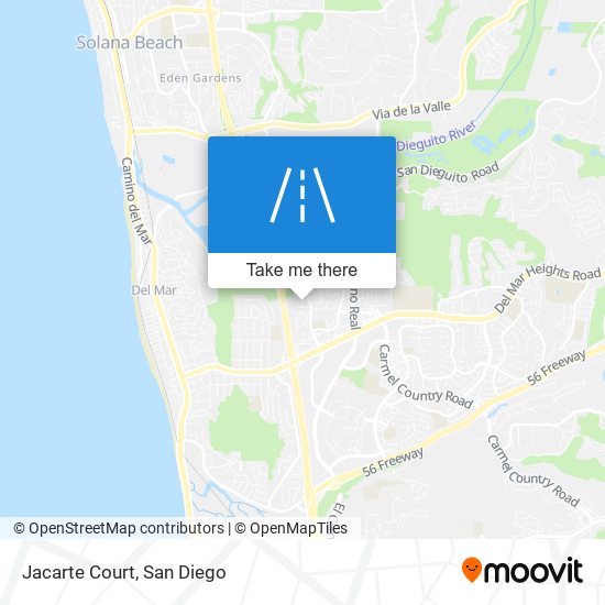 Mapa de Jacarte Court