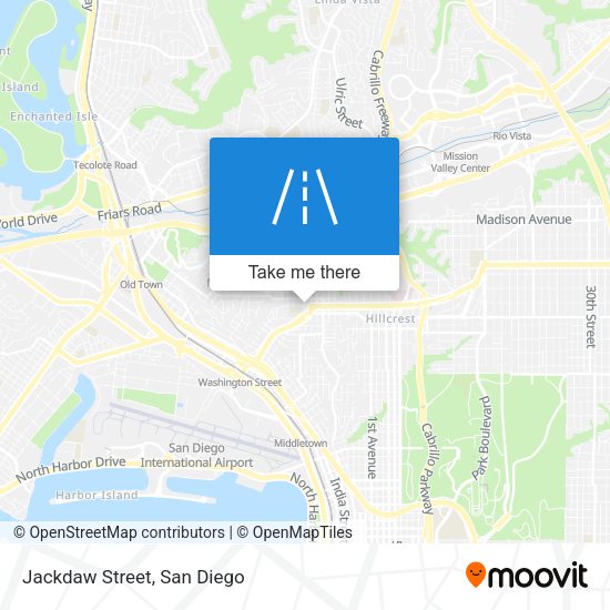 Mapa de Jackdaw Street
