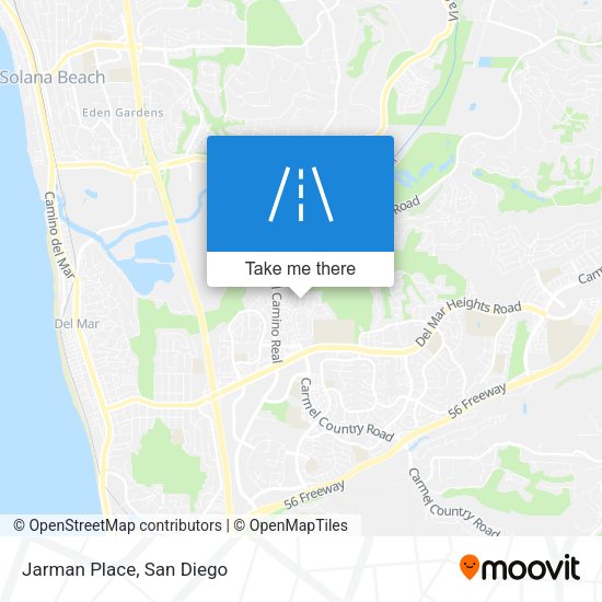 Mapa de Jarman Place