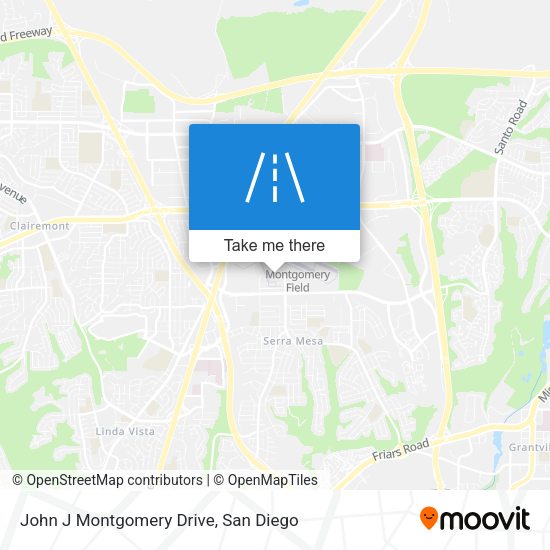Mapa de John J Montgomery Drive