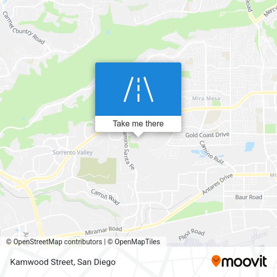 Kamwood Street map